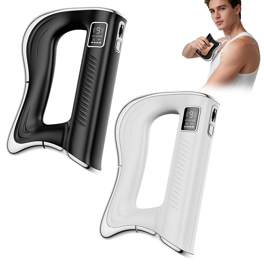 Home Gym Full Setup - เครื่องนวดไฟฟ้าแบบมีดขูดกล้ามเนื้อ ความถี่สูง 9 ระดับ พกพาสะดวก ใช้ได้ทั่วร่างกาย