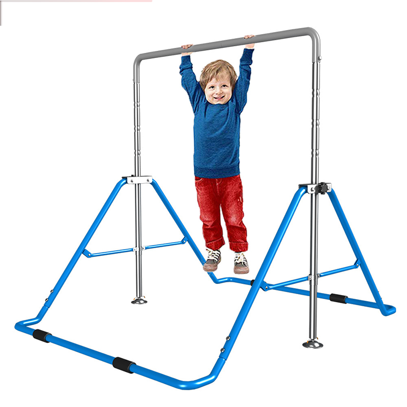 Home Gym For Kids - ยิมนาสติกบาร์แนวนอนสำหรับเด็กพับปรับความสูงบ้านการฝึกอบรมอุปกรณ์บาร์ Gym อุปกรณ์สำหรับ Home Pull Up