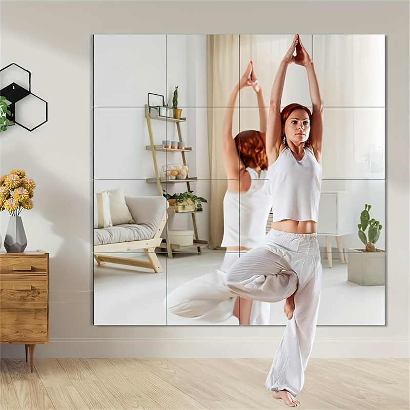 Home Gym Rental - ถาดอะคริลิคแบบพกพา 2 ชิ้น ขนาด 25 ซม.