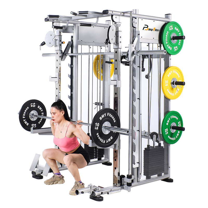 All In One Gym Home Equipment - เครื่องออกกำลังกายอเนกประสงค์แบบขายส่งสำหรับใช้ในบ้าน ชุดอุปกรณ์ฟิตเนส แร็คสควอท แร็คพาวเวอร์ เคจ ออลอินวัน