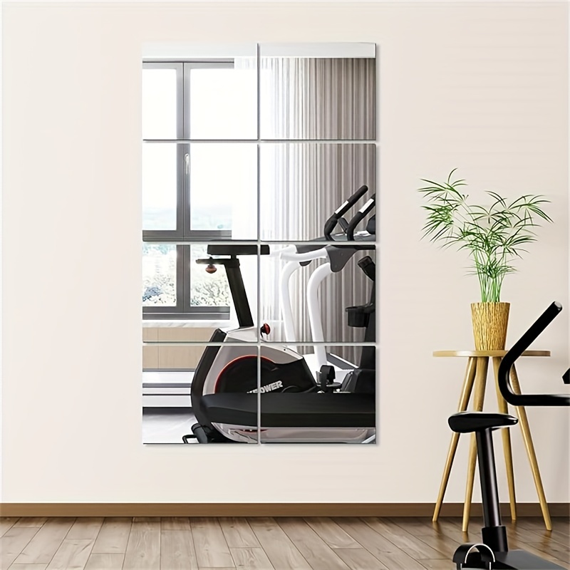 Home Gym Rental - สติกเกอร์อะคริลิคกระจกเงาขนาด 2 มม. คุณภาพเยี่ยม ถาดอเนกประสงค์ขนาด 10