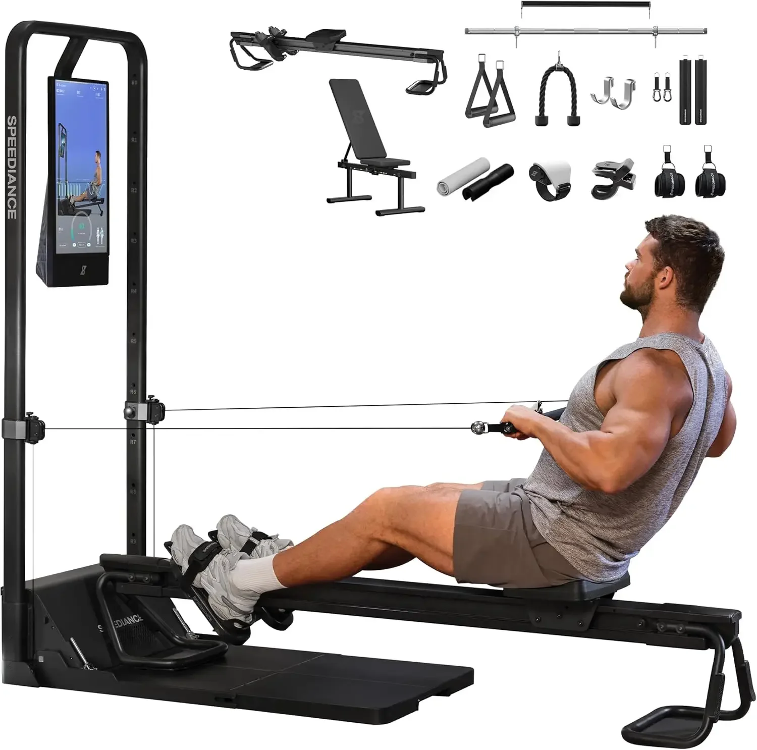 Home Gym Full Setup - Gym Monster 2 สมาร์ทโฮมยิม ระบบ AI