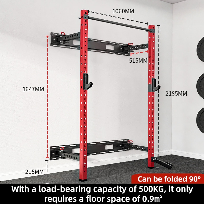 อุปกรณ์ออกกำลังกายแบบติดผนังพั - Home Gym Half Rack บทวิจารณ์และราคา