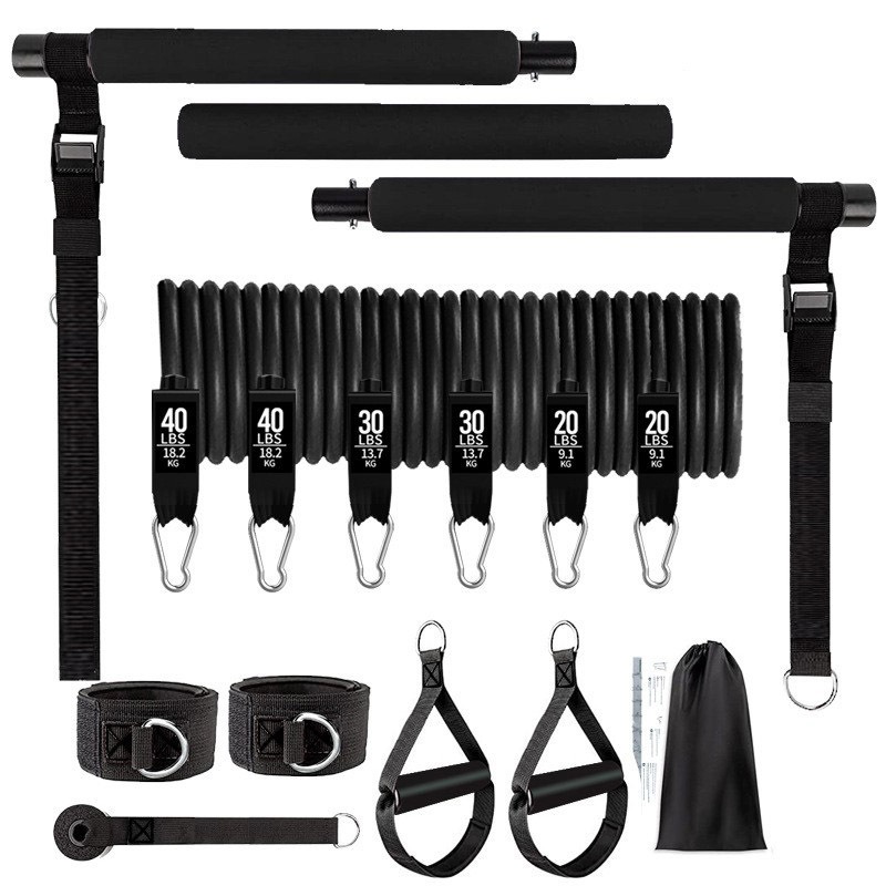 ชุดยางยืดออกกำลังกาย 180 ปอนด์ - Home Gym Full Setup บทวิจารณ์และราคา