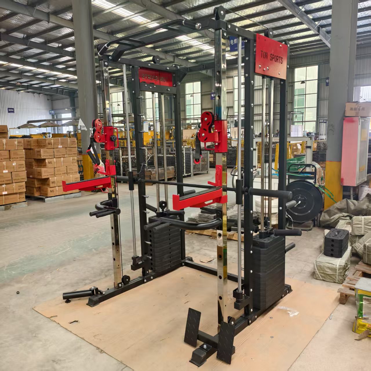 FDFIT เครื่องสมิธมัลติฟังก์ชัน - All In One Gym Home Equipment บทวิจารณ์และราคา