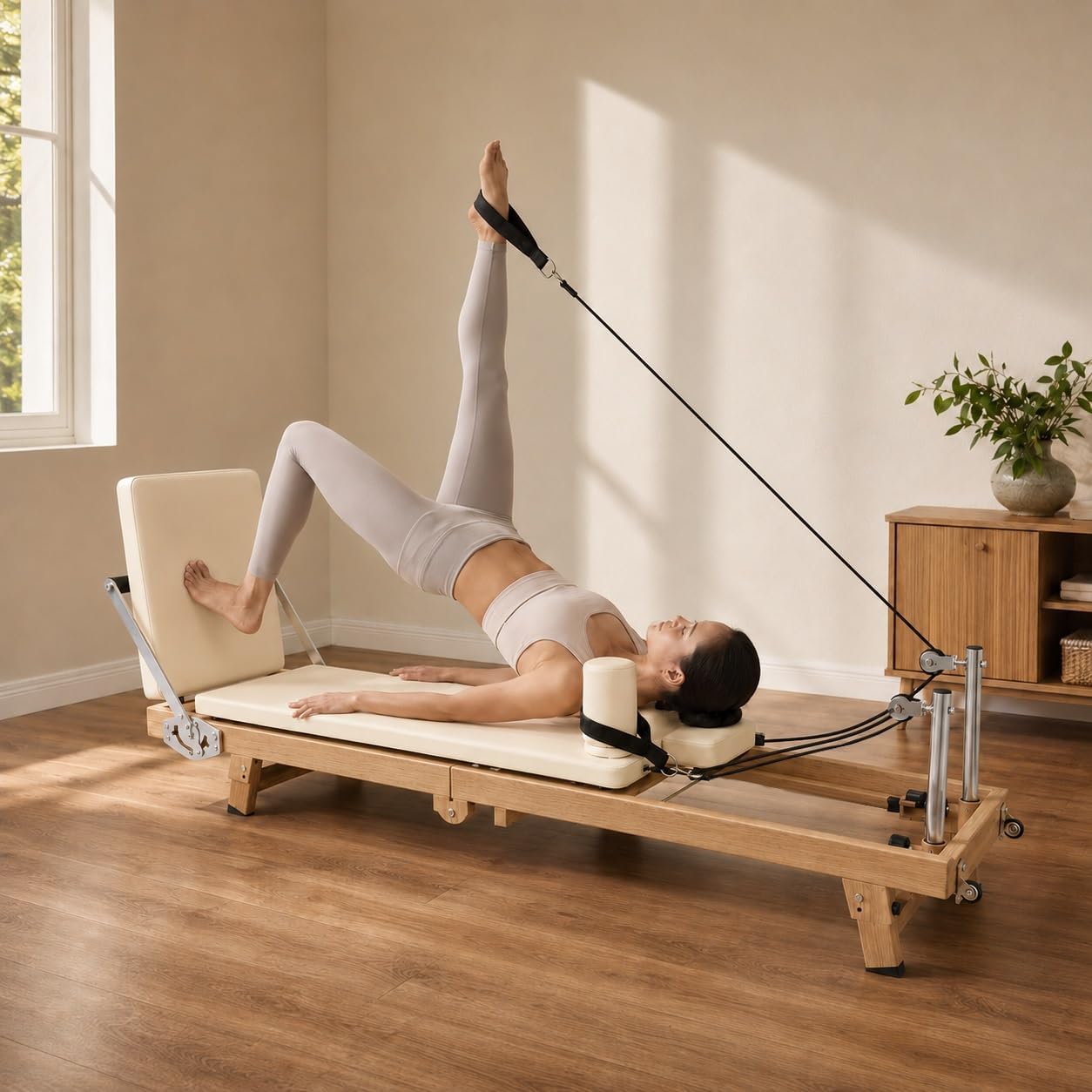 เครื่องพิลาทิสแบบพับได้ขนาด 75 - Home Gym Full Setup บทวิจารณ์และราคา