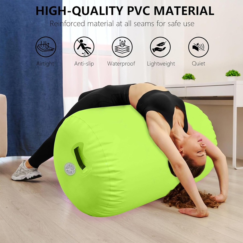 ลูกกลิ้งลมสำหรับยิมนาสติกแบบกำ - Home Gym For Kids บทวิจารณ์และราคา