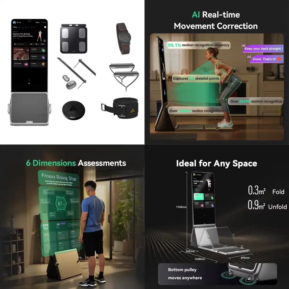 AEKE K1 อุปกรณ์ออกกำลังกายแบบอ - All In One Gym Home Equipment บทวิจารณ์และราคา