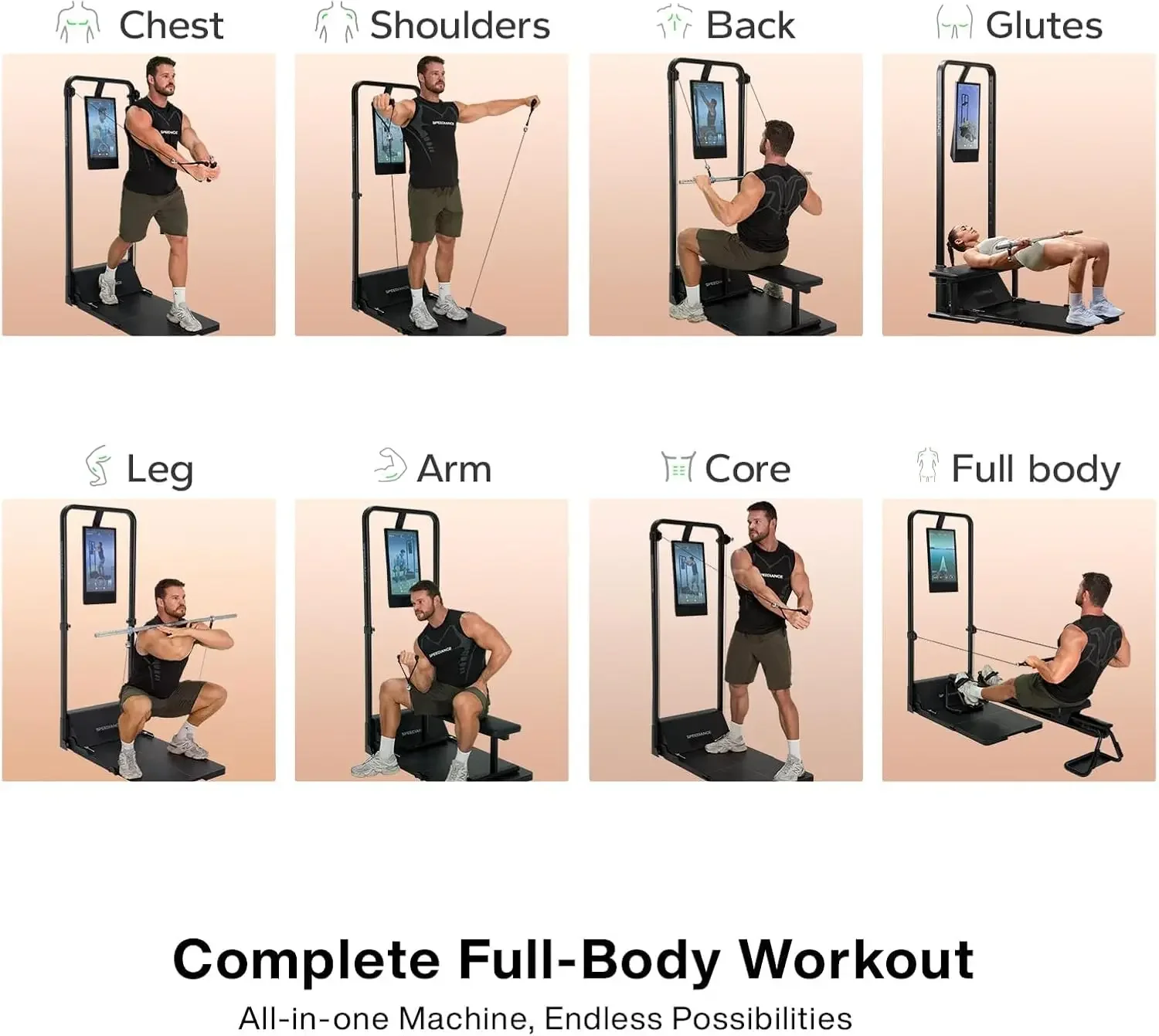 Gym Monster 2 สมาร์ทโฮมยิม ระบ - Home Gym Full Setup บทวิจารณ์และราคา