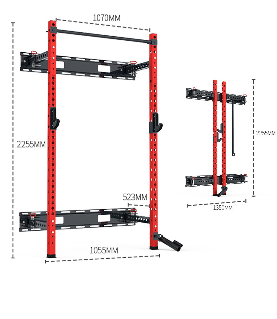 โฮมยิมฟิตเนสอุปกรณ์ปรับ Power  - Home Gym Half Rack บทวิจารณ์และราคา