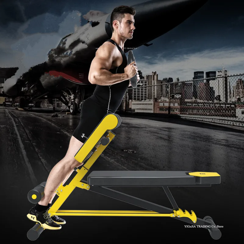 ม้านั่งออกกำลังกายปรับระดับได้ - All In One Gym Home Equipment บทวิจารณ์และราคา