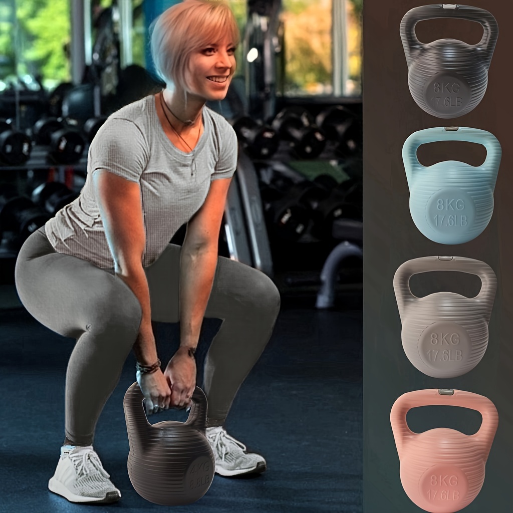 ดัมเบลแบบเติมน้ำ 6/8 กก. ฝาปิด - Home Gym Full Setup บทวิจารณ์และราคา